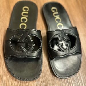 Gucci Leather Sandals